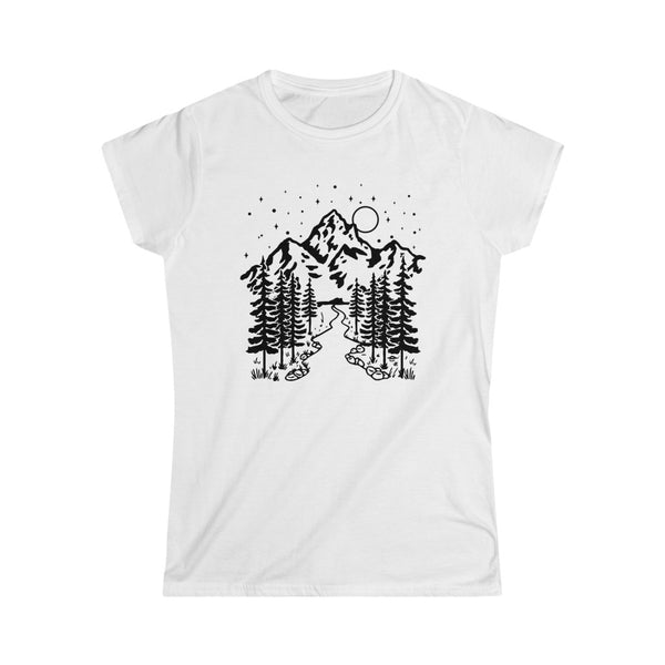Mountain Trail - Women's Short Sleeve T-Shirt