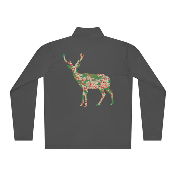Oh Deer Unisex Quarter-Zip Pullover