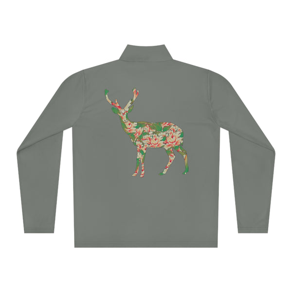 Oh Deer Unisex Quarter-Zip Pullover