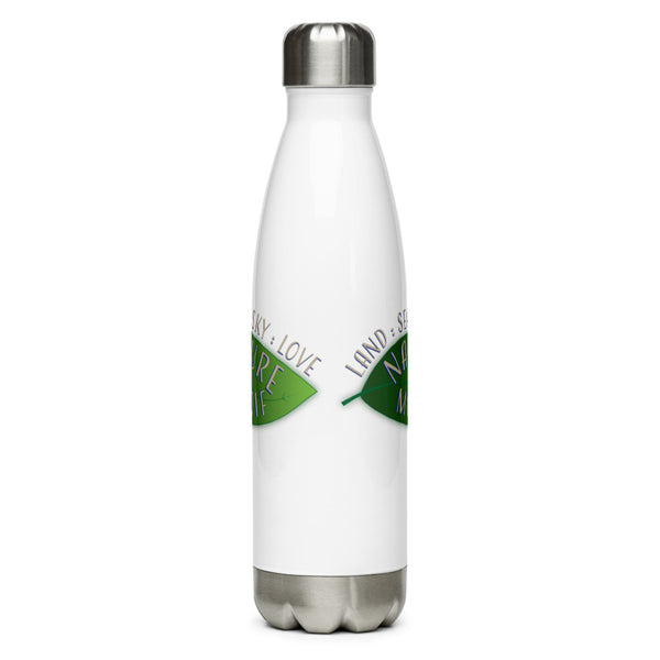 Nature Motif Ring - Stainless Steel Water Bottle