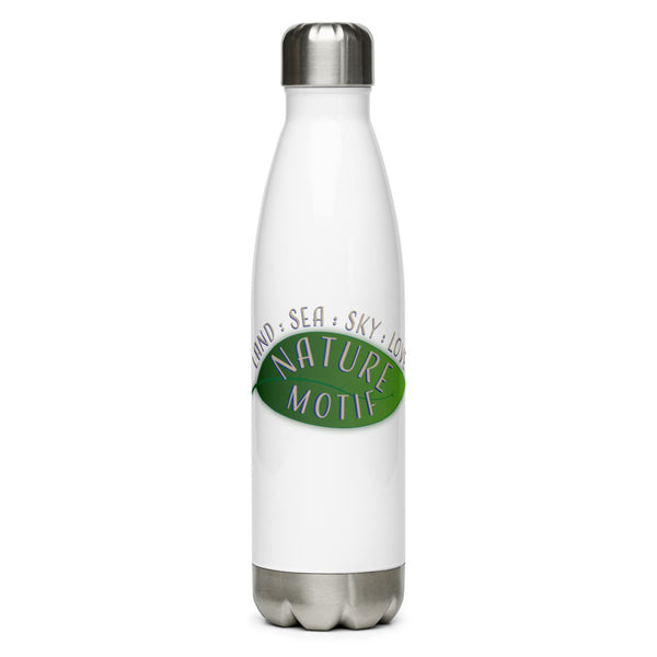 Nature Motif Ring - Stainless Steel Water Bottle